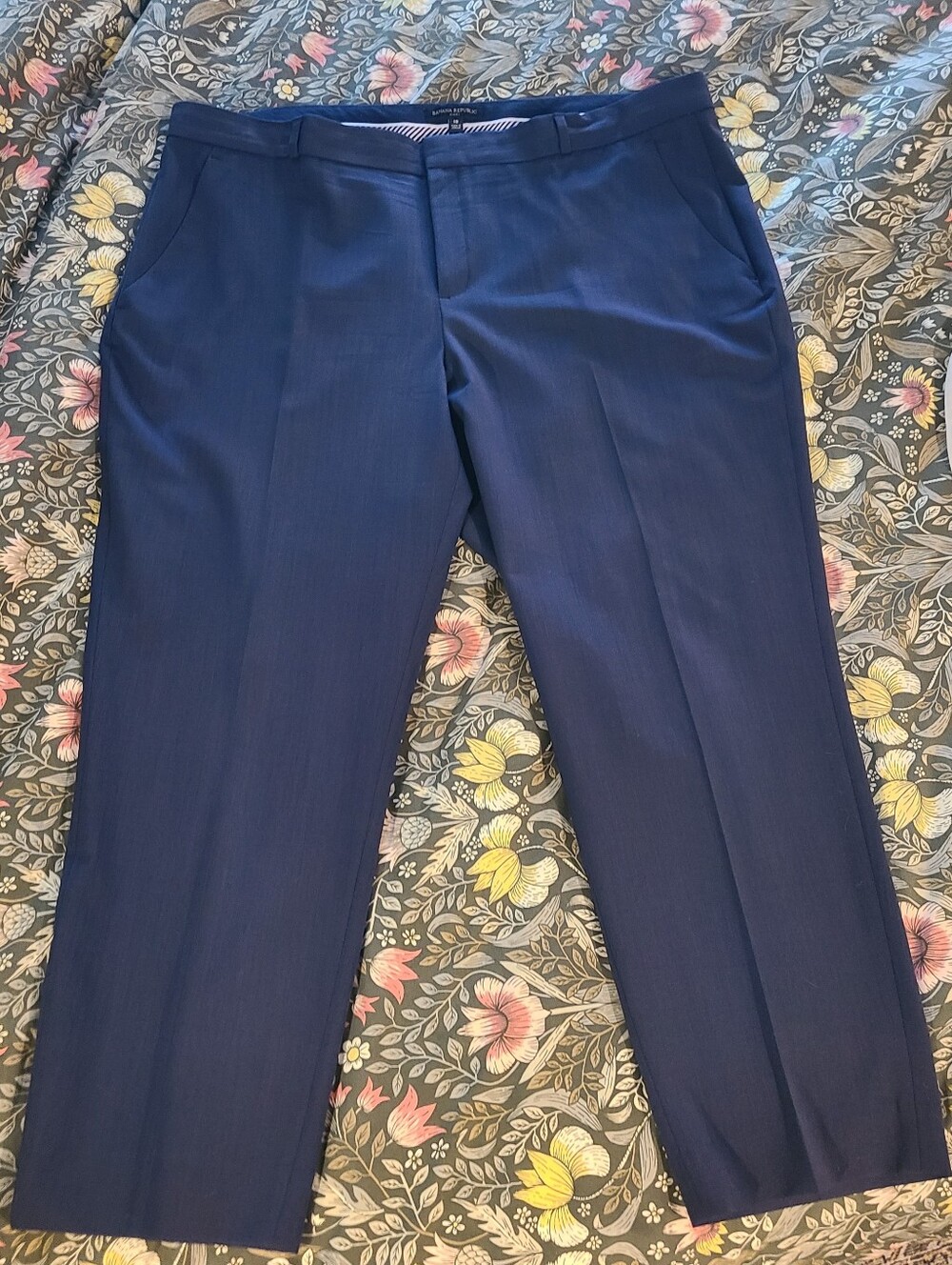 Banana Republic Avery Washable Wool Blend Pants